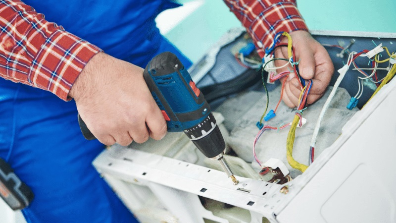 Turgutlu Altus Altus çamaşır makinesi kart tamiri – Su almama arızası orijinal parça ile giderildi. - Teknik servis örneği